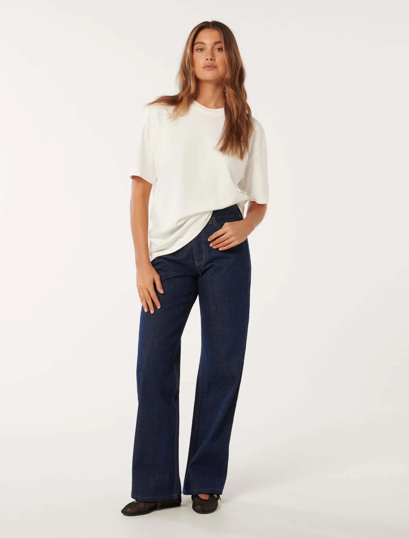 Sky Straight Leg Jeans