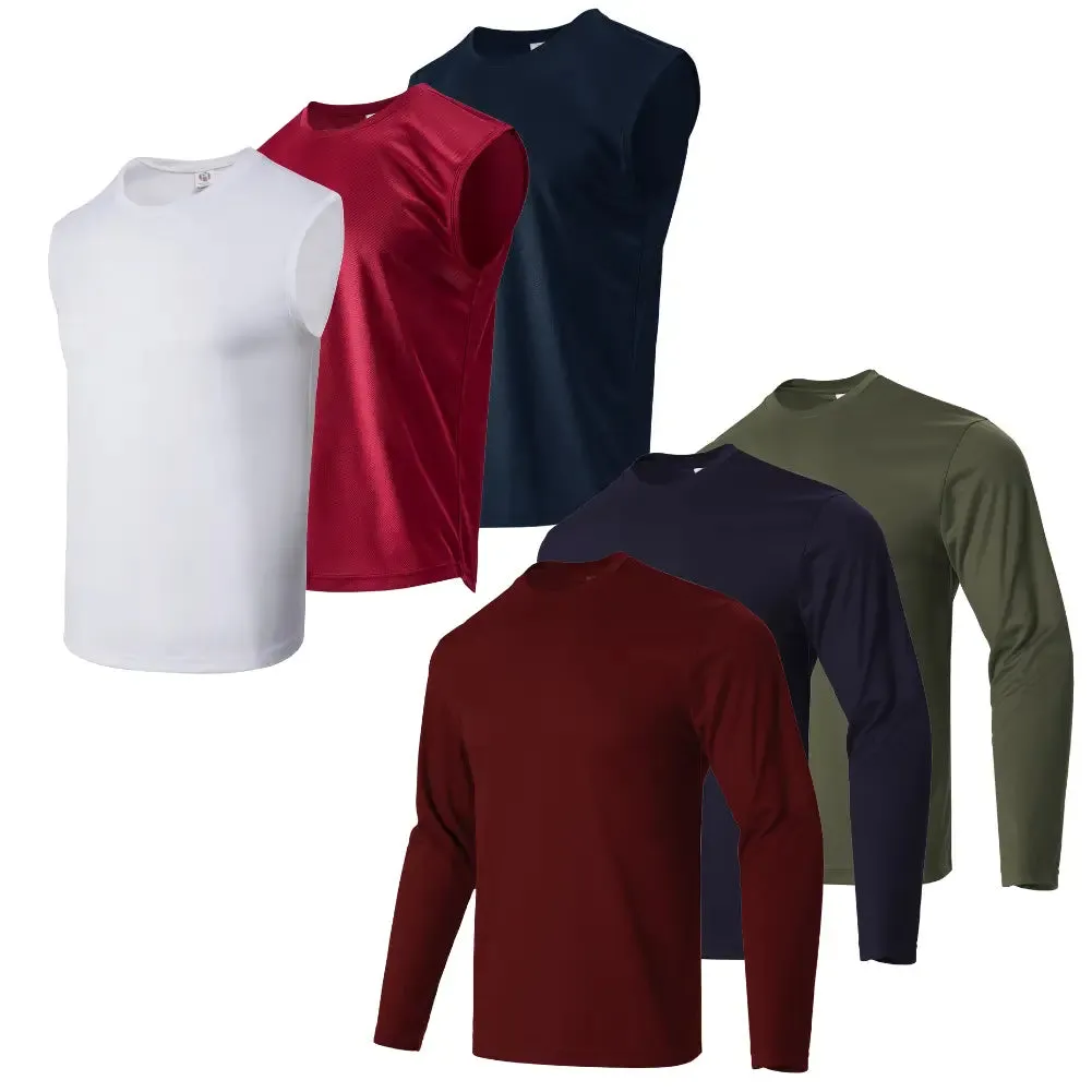 Sleeve Style Mix-Up Bundle: 6-Piece Set