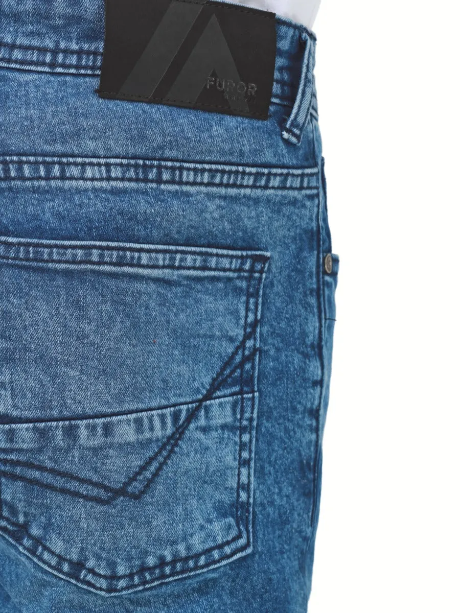 Slim Fit Blue Jeans - FMBP22-057