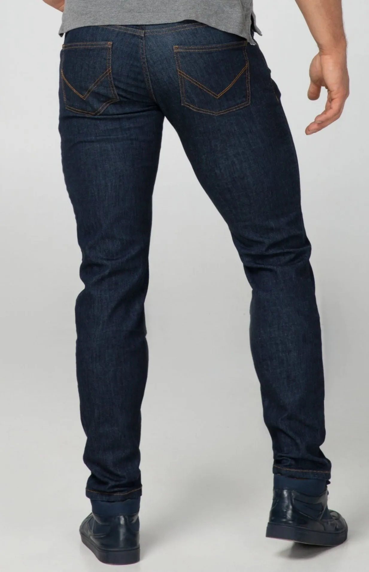 SLIM FIT MEN'S JEANS - DARK