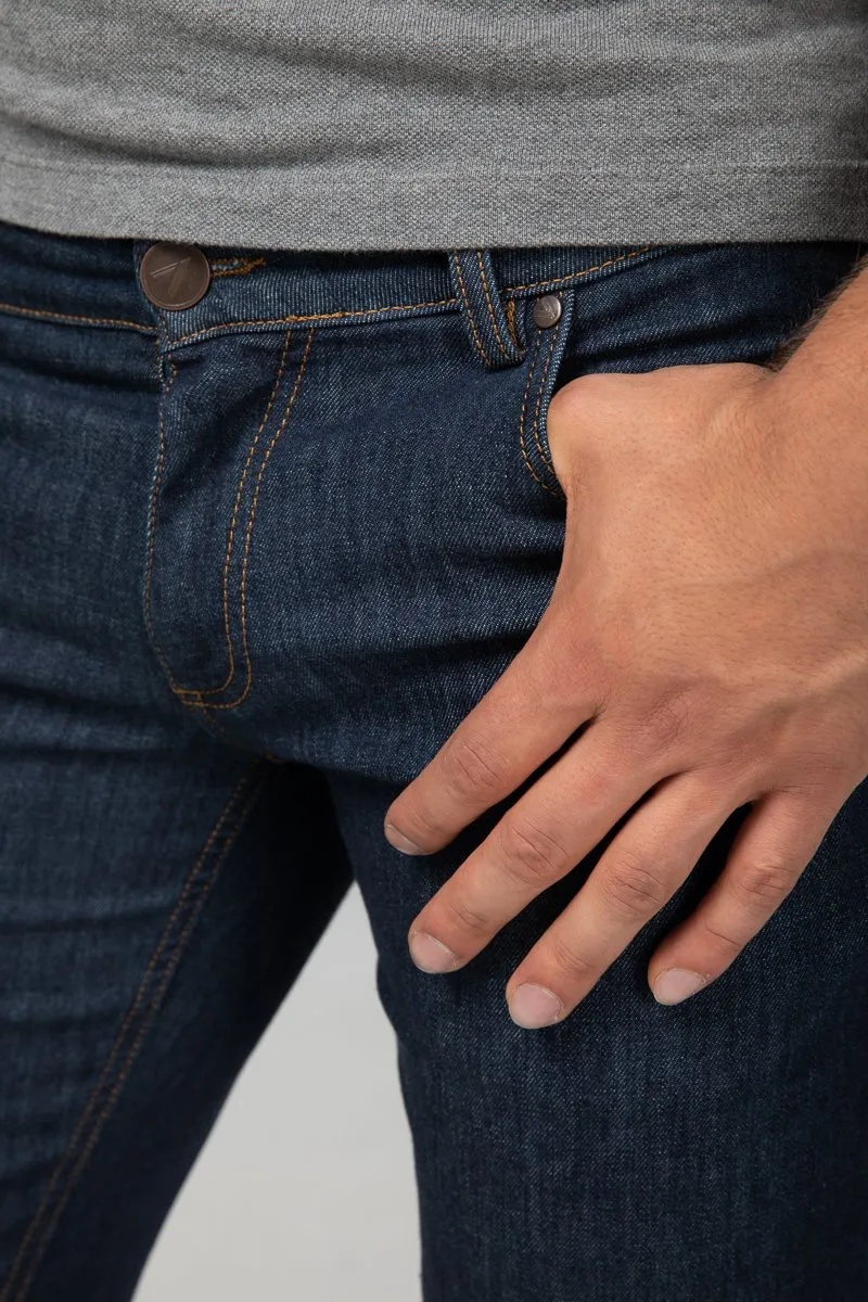 SLIM FIT MEN'S JEANS - DARK