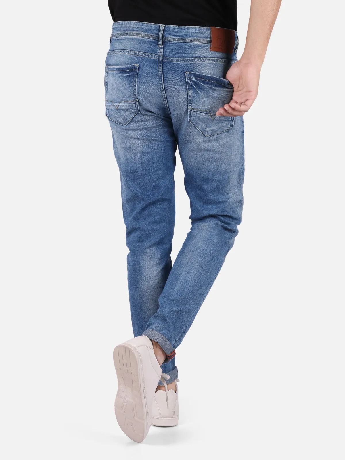 Slim Fit Ripped Jeans - FMBP18-004
