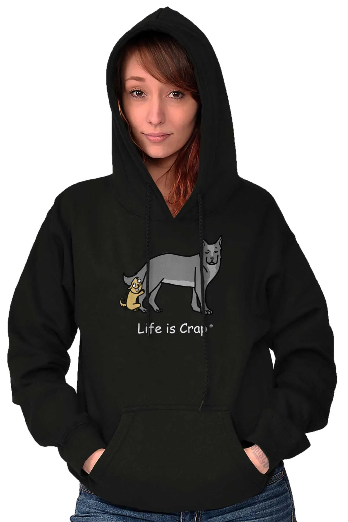 Small Dog Hump Hoodie