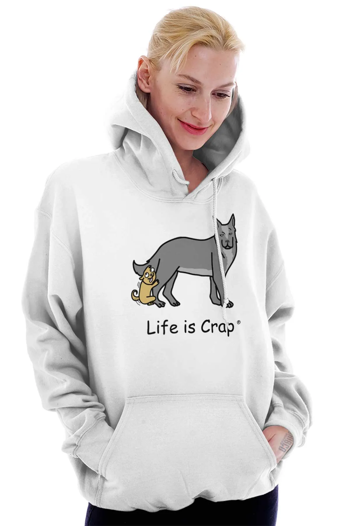 Small Dog Hump Hoodie