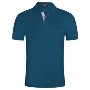Solid Polo Shirt Men