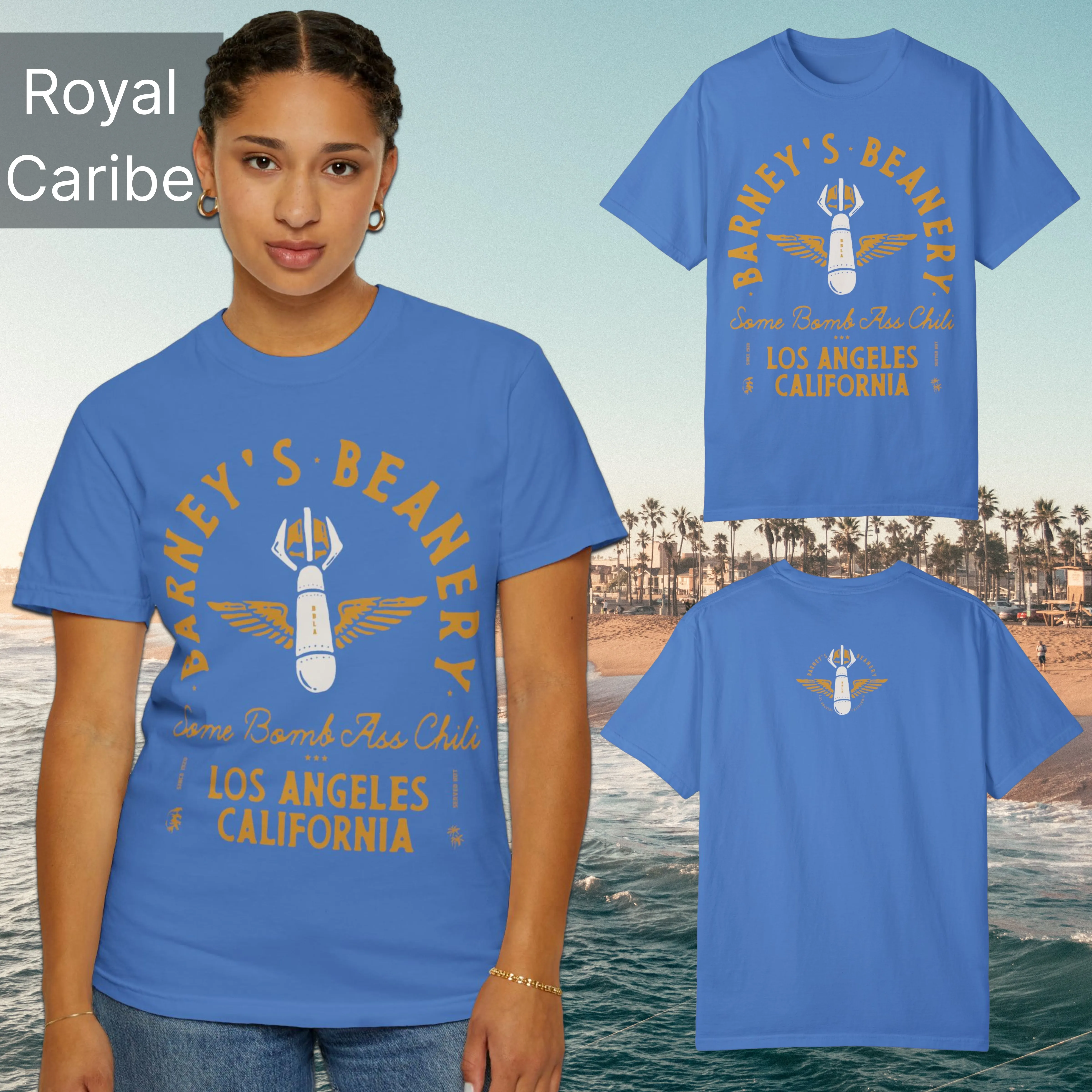 Some Bomb Ass Chili | BARNEY'S BEANERY - Women's Graphic Tee