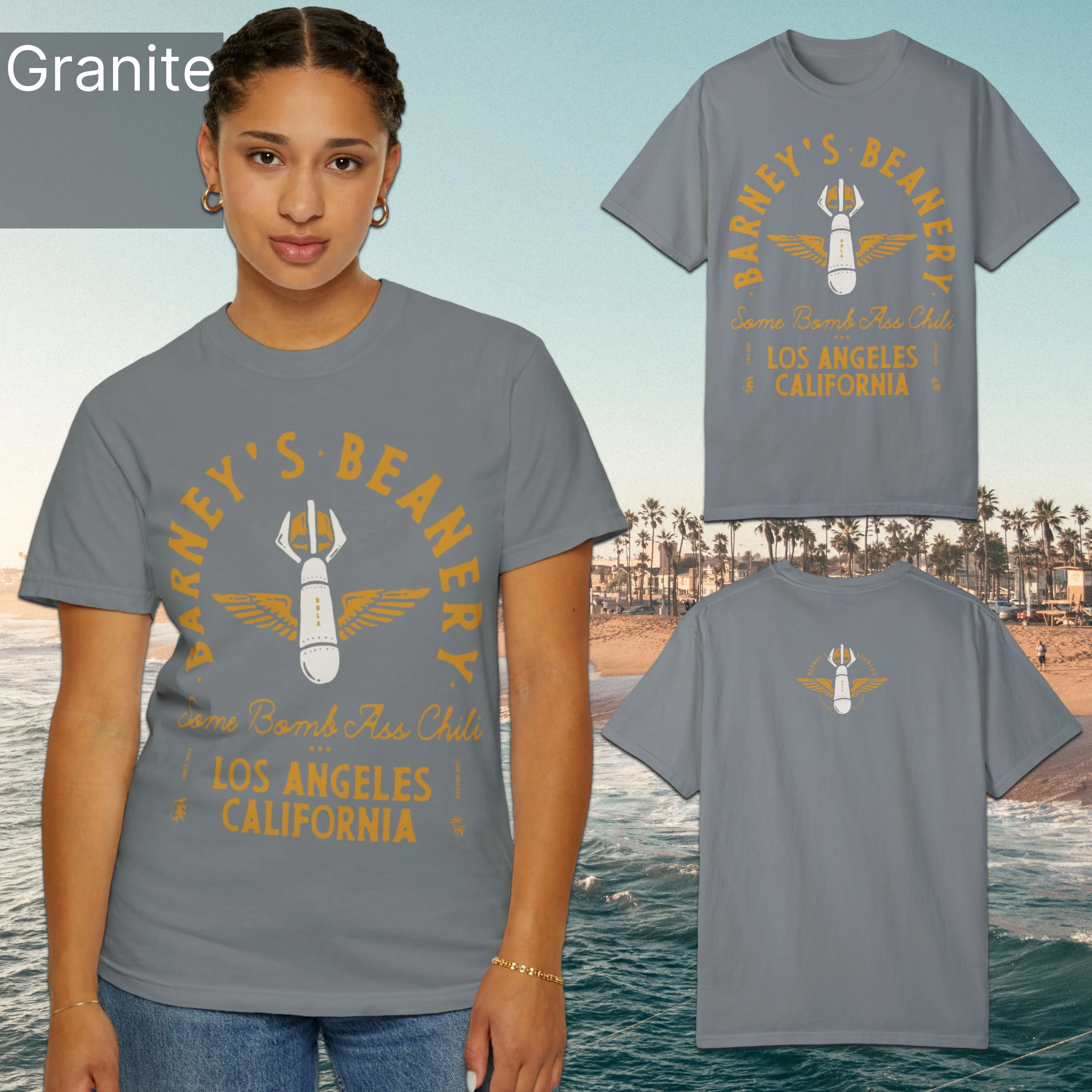 Some Bomb Ass Chili | BARNEY'S BEANERY - Women's Graphic Tee