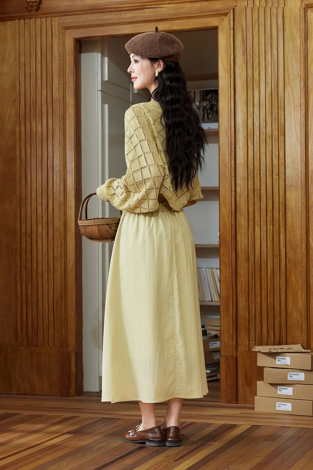 Spaghetti Strap Dress and Coat Set Separately Sold