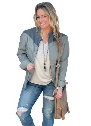 SpearPoint® Boyfriend Denim Jacket