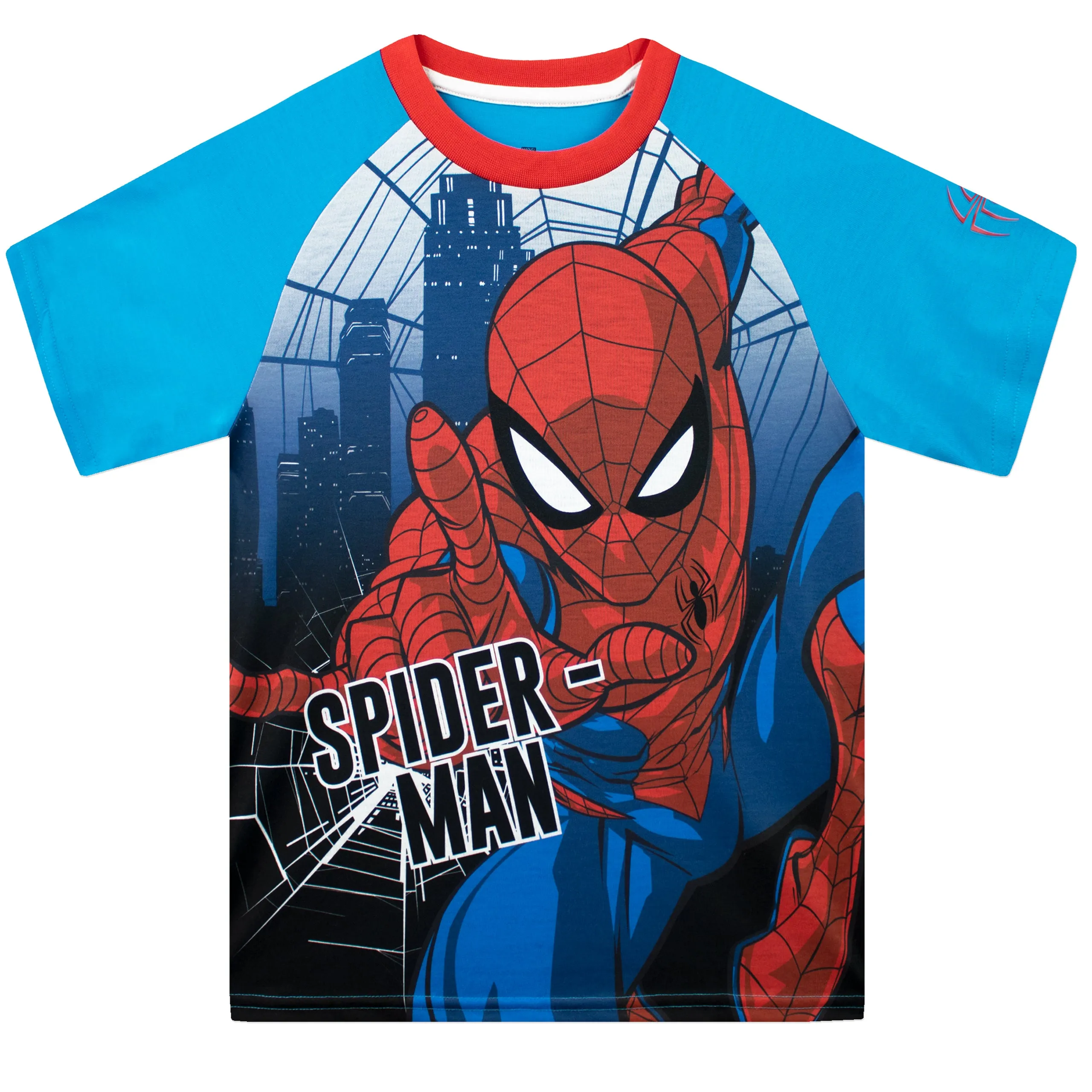 Spiderman Short Pajamas