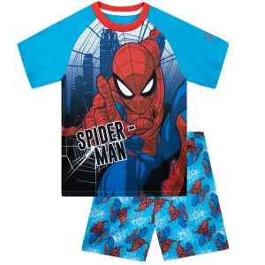 Spiderman Short Pajamas