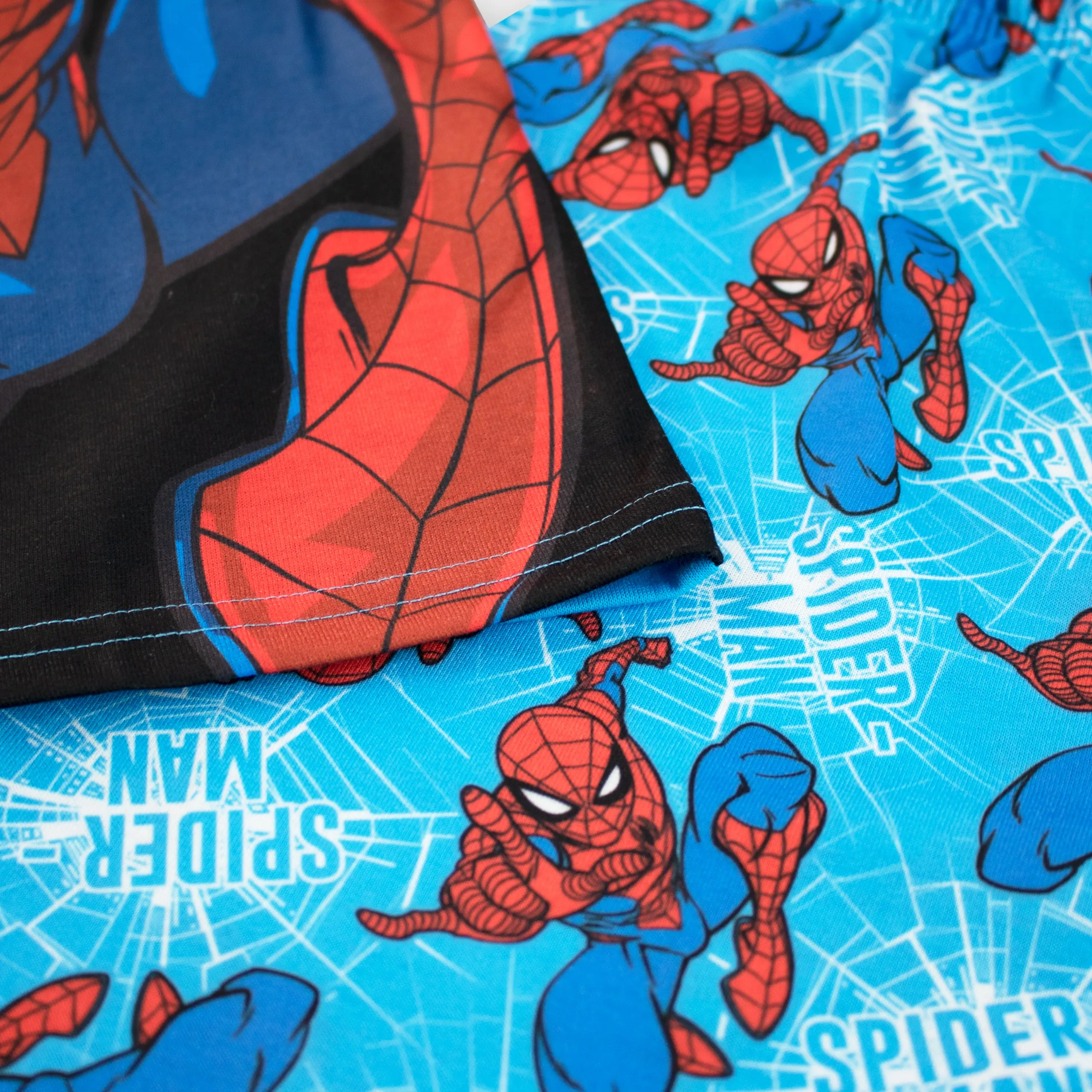 Spiderman Short Pajamas