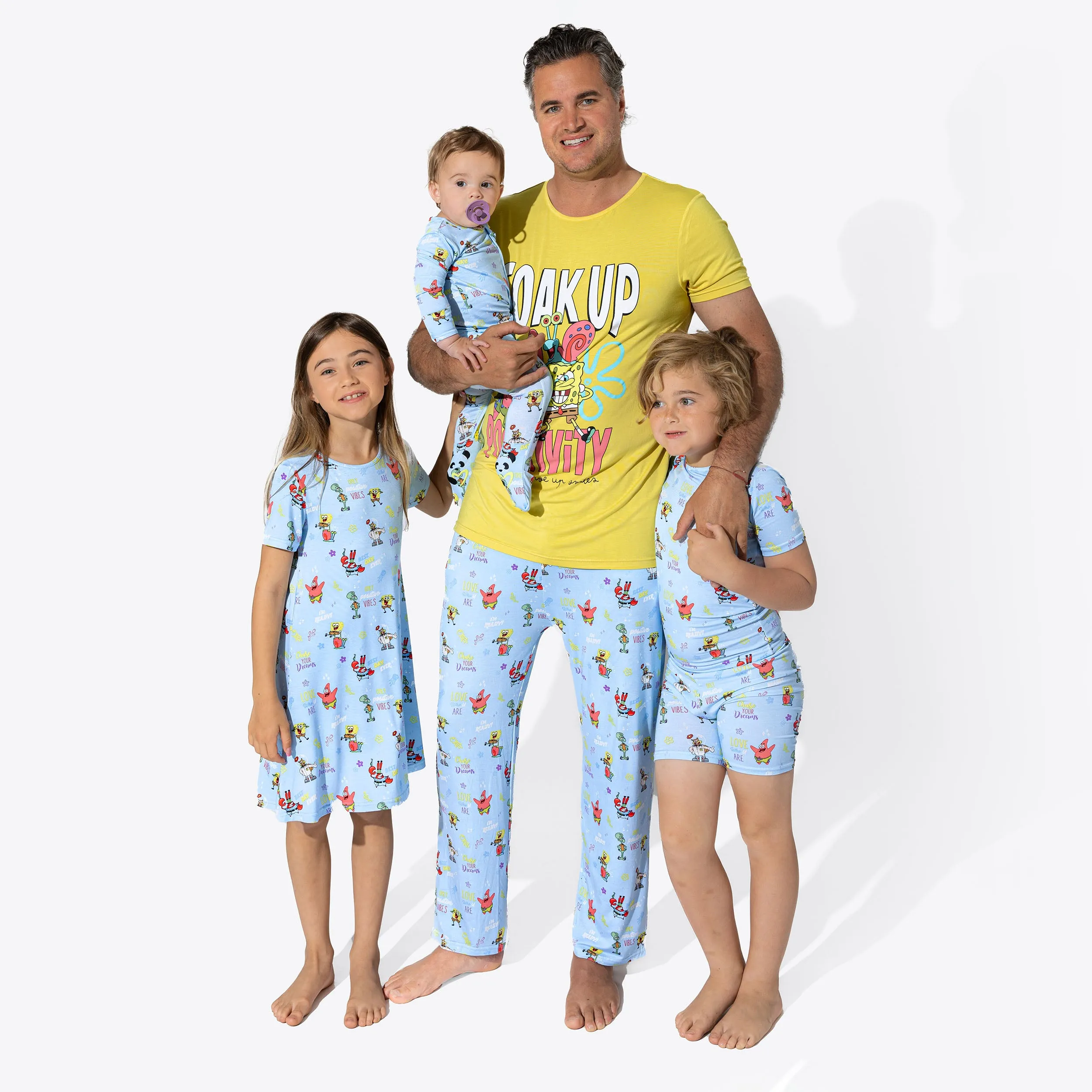 SpongeBob SquarePants: Good Vibes Bamboo Men's Pajama Set