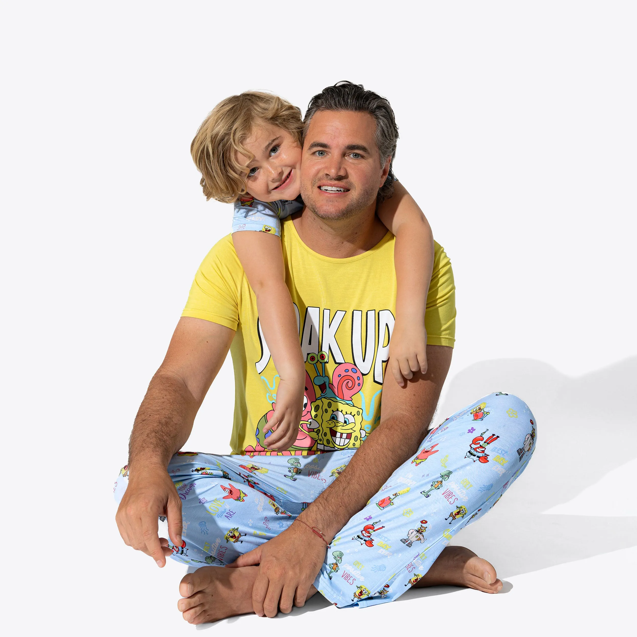 SpongeBob SquarePants: Good Vibes Bamboo Men's Pajama Set