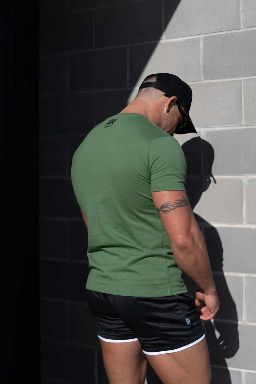 Stone | Men's Gym T-Shirt | Green
