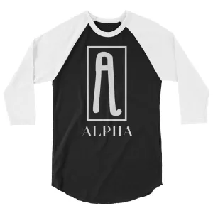 Street Style 3/4 Sleeve Raglan Shirt Tultex Ascension High Fashion Alpha