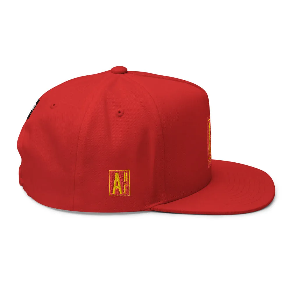 Streetwear Snapback High Profile Flat Bill Cap Yupoong Ascension High Fashion Portal