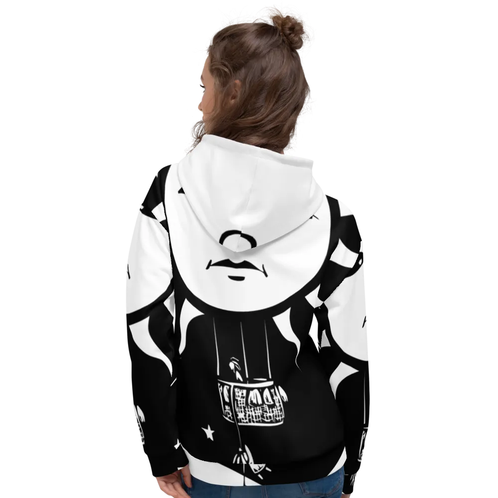 Streetwear Unisex Hoodie Ascension High Fashion Sun God
