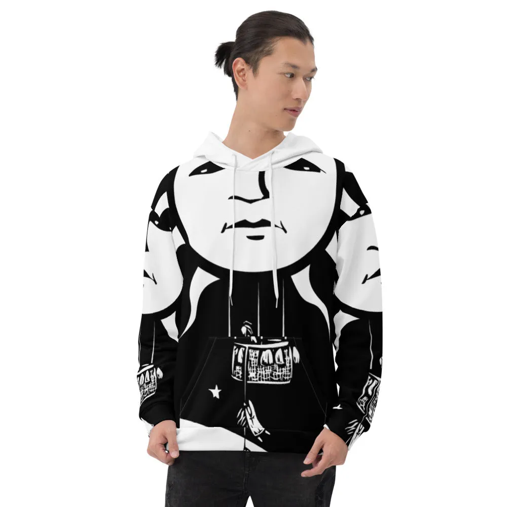Streetwear Unisex Hoodie Ascension High Fashion Sun God