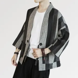 Striped Kimono Cardigan 'Shurina'