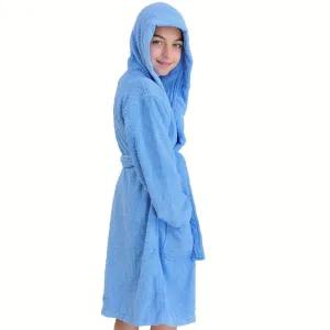 Summer Bath Robe Kids Bathrobes for Boys Girls Pyjamas Towel Fleece Hooded Bebe Beach Sleepwear Children Clothes Winter Summer