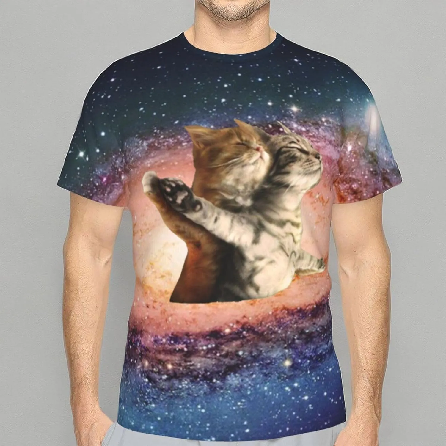 T-Shirts for Men Boys 3D Printed T-Shirts Short Sleeve Graphic Tees Shirt