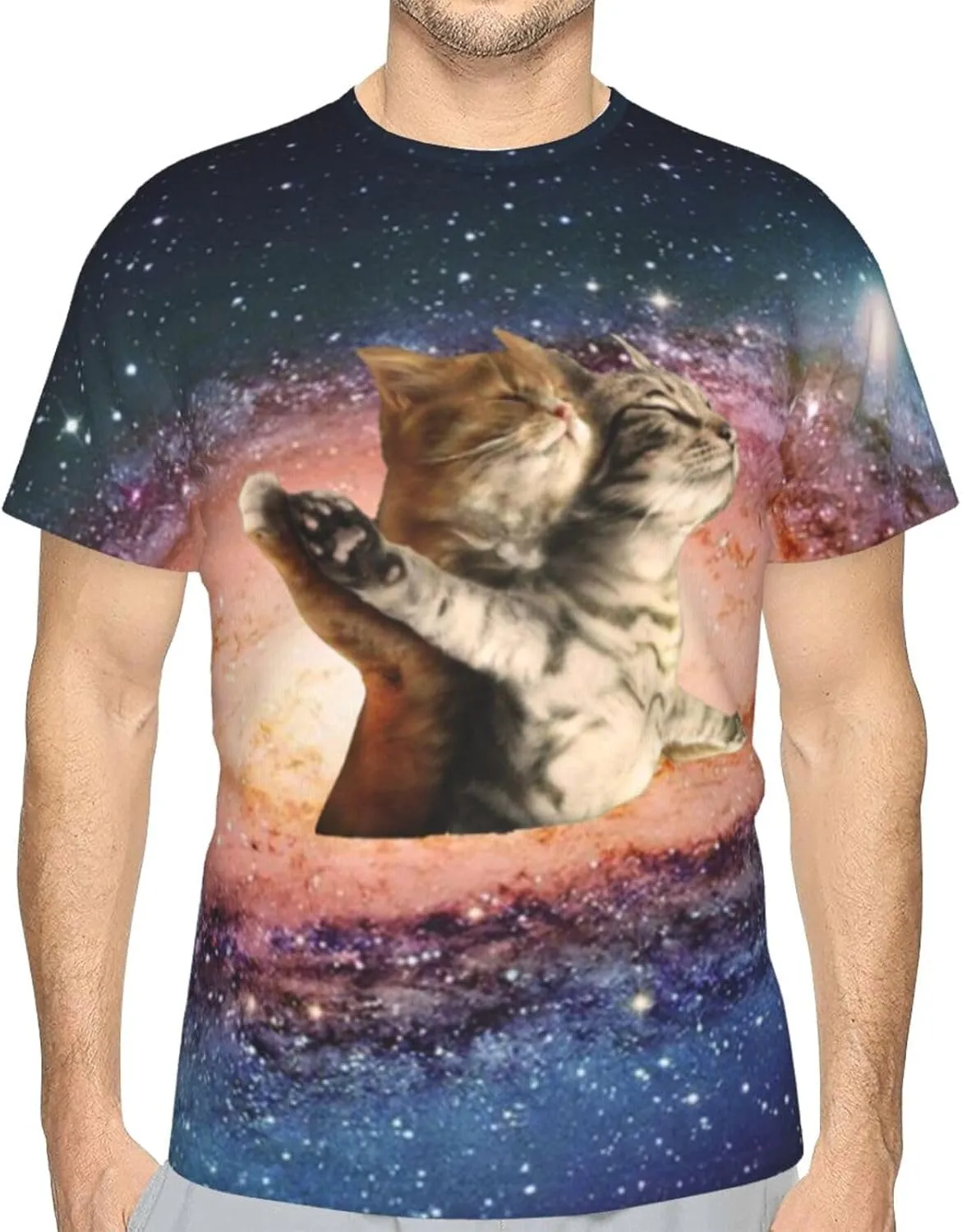 T-Shirts for Men Boys 3D Printed T-Shirts Short Sleeve Graphic Tees Shirt