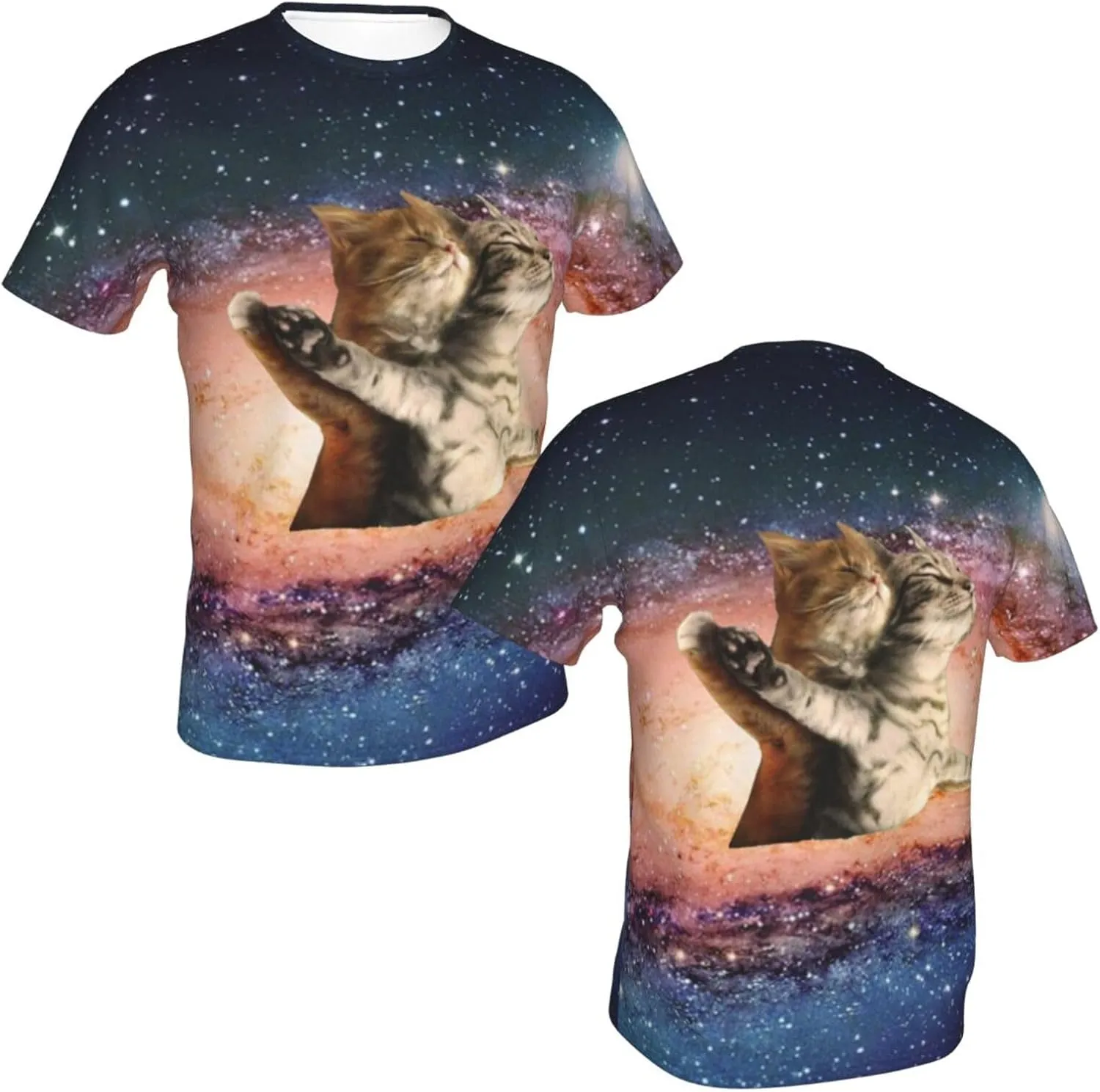 T-Shirts for Men Boys 3D Printed T-Shirts Short Sleeve Graphic Tees Shirt