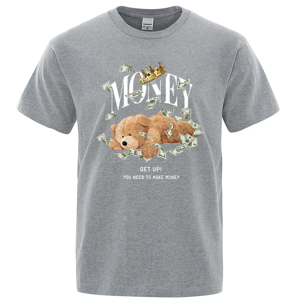 Teddy Bear T Shirt For Men, Quality Brand Tee Shirt.