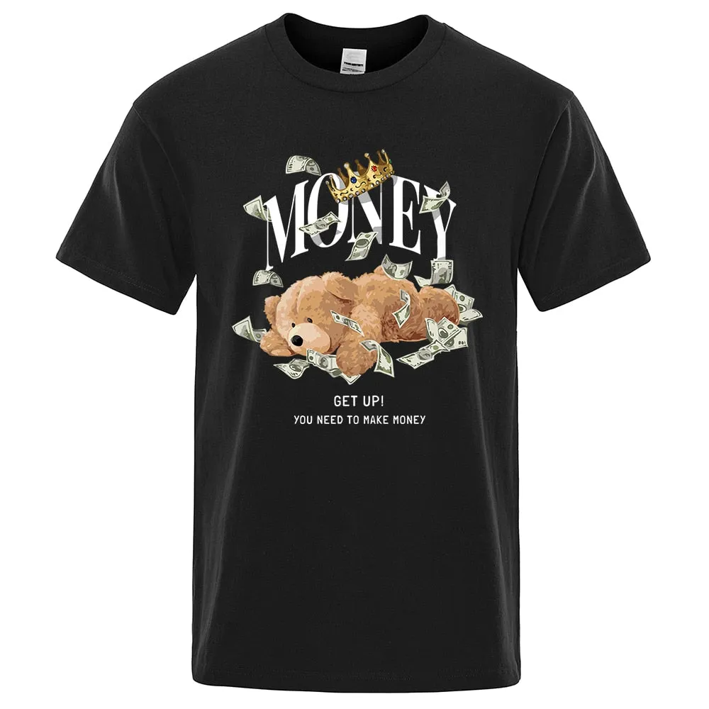 Teddy Bear T Shirt For Men, Quality Brand Tee Shirt.