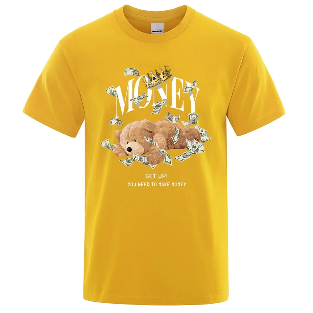 Teddy Bear T Shirt For Men, Quality Brand Tee Shirt.
