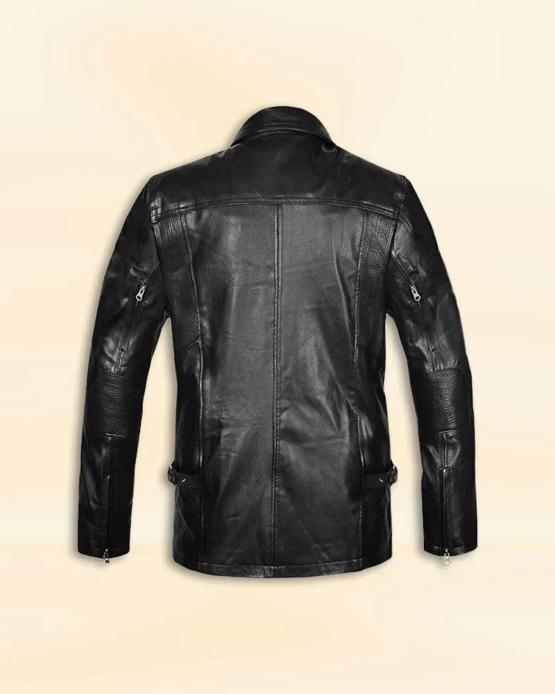 Terminator Genisys Black Leather Jacket