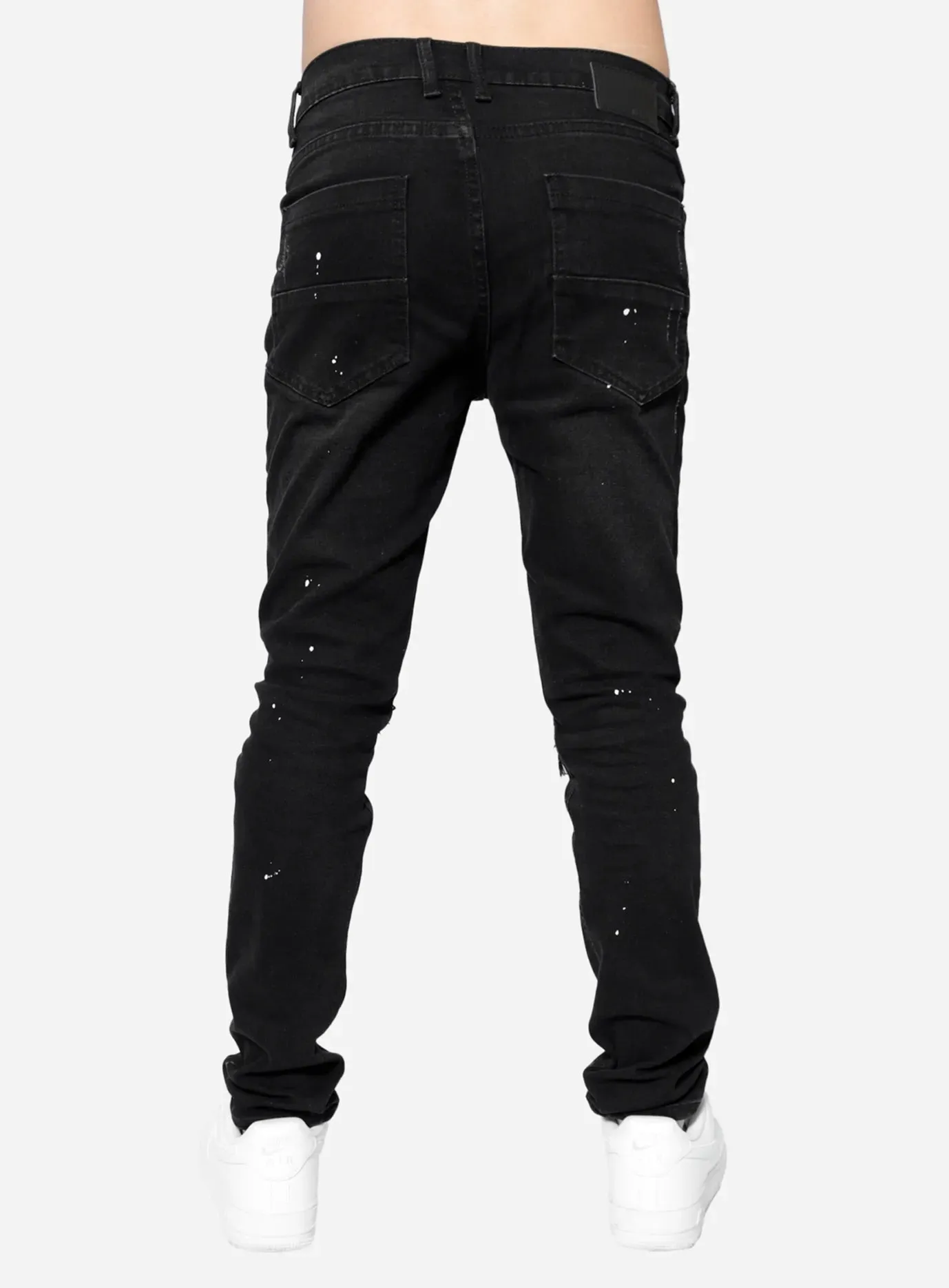 Texas Vintage Holographic Repair Jeans