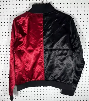 The Batman Harley Quinn Bomber Leather Jacket