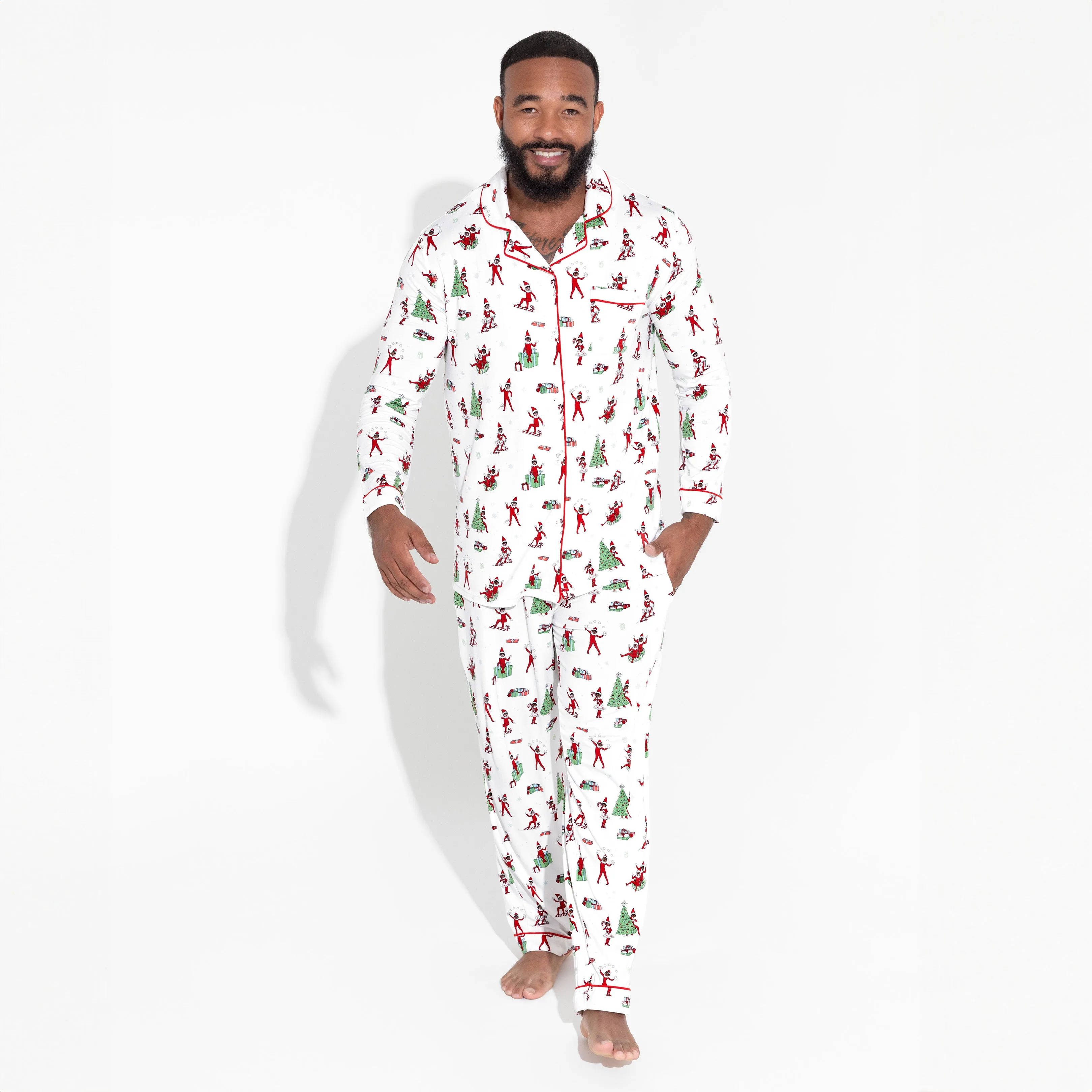 The Elf On The Shelf Bamboo Men's Pajama Set