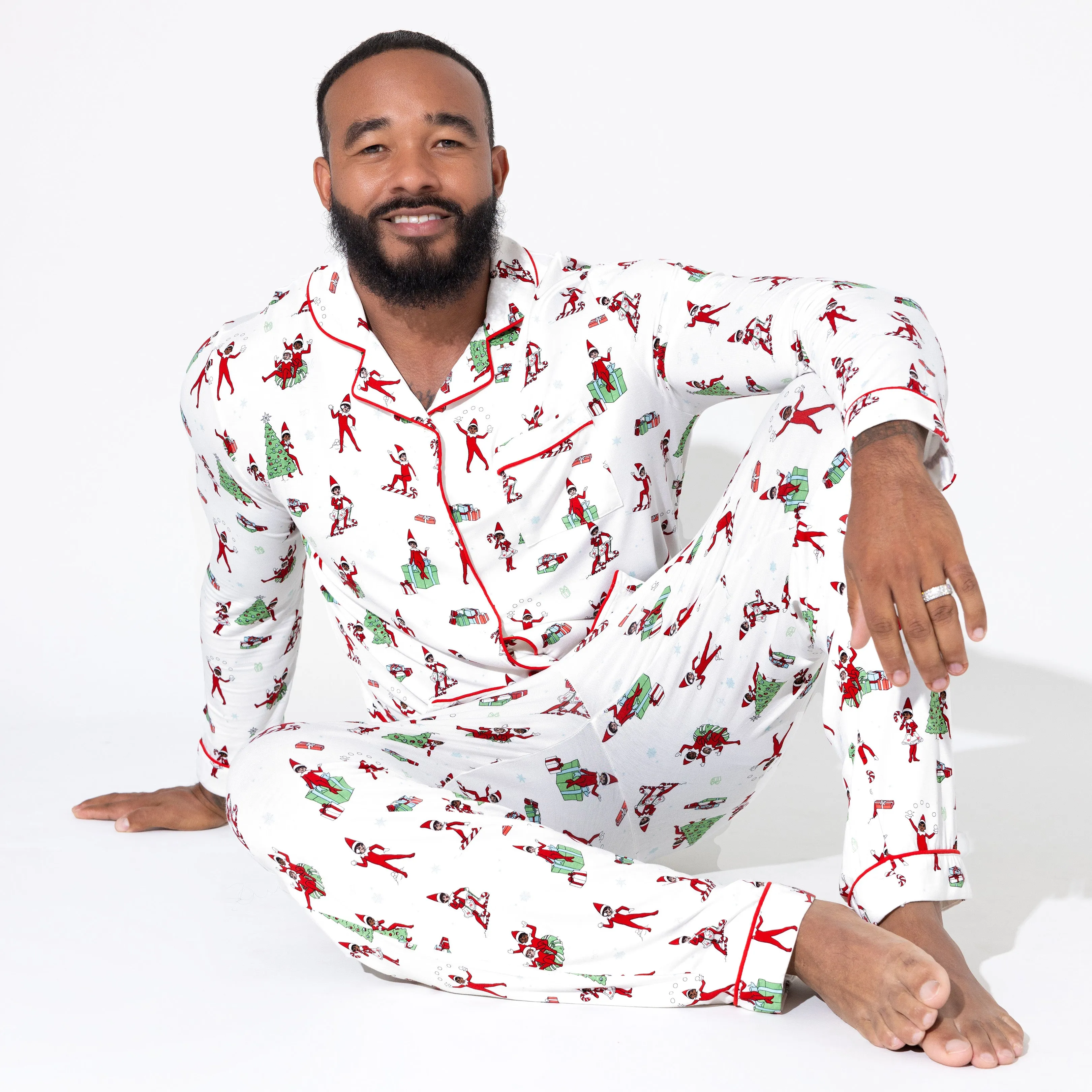 The Elf On The Shelf Bamboo Men's Pajama Set