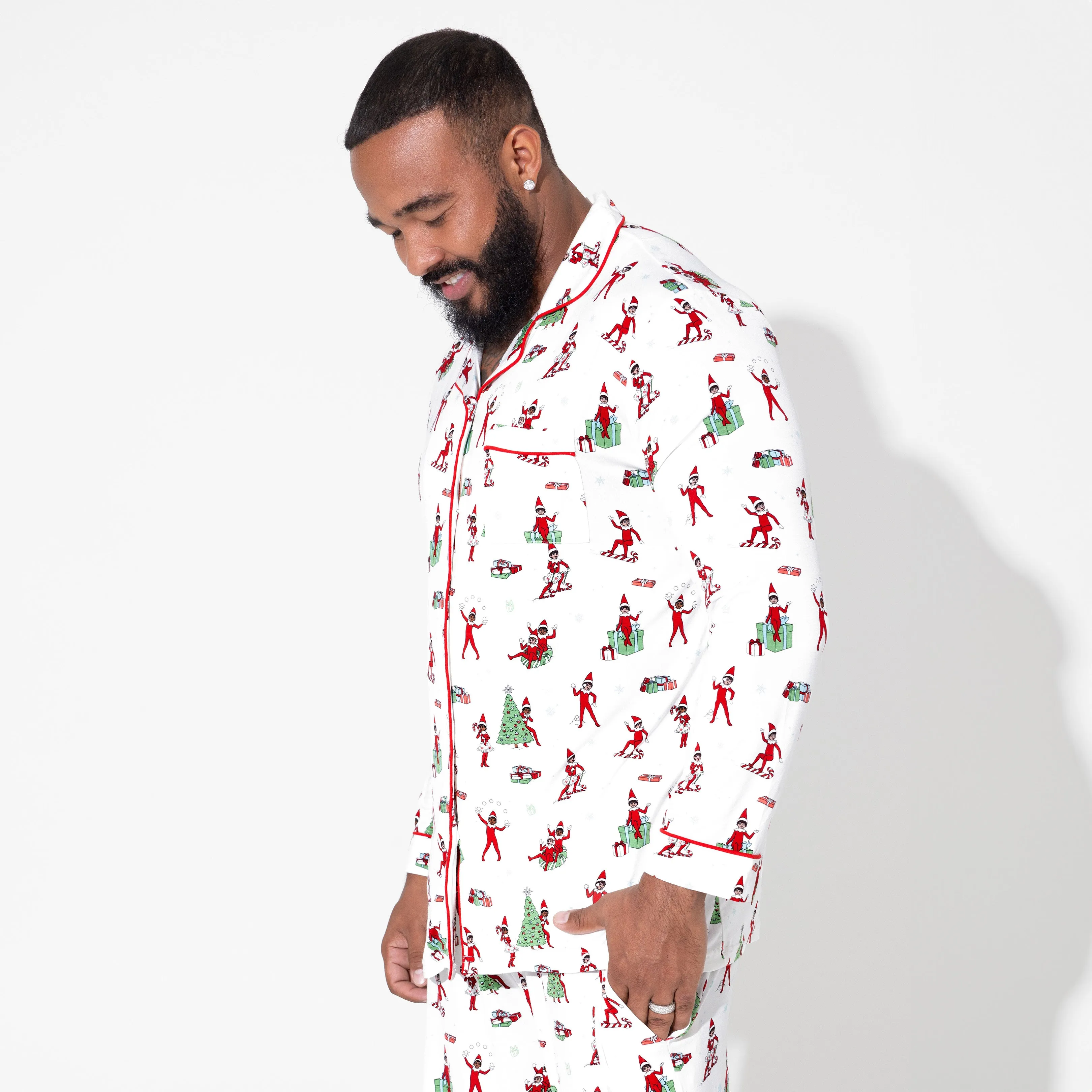 The Elf On The Shelf Bamboo Men's Pajama Set