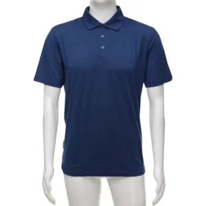 The Merino Polo - Men's Polo Shirt - Navy Blue (Light)
