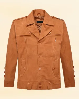 The Pricy Whiskey Color leather jacket