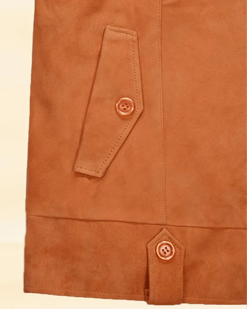 The Pricy Whiskey Color leather jacket