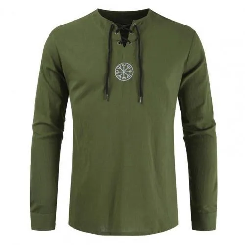 The Schiavone V Neck Long Sleeve Shirt