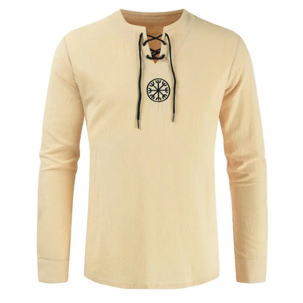 The Schiavone V Neck Long Sleeve Shirt