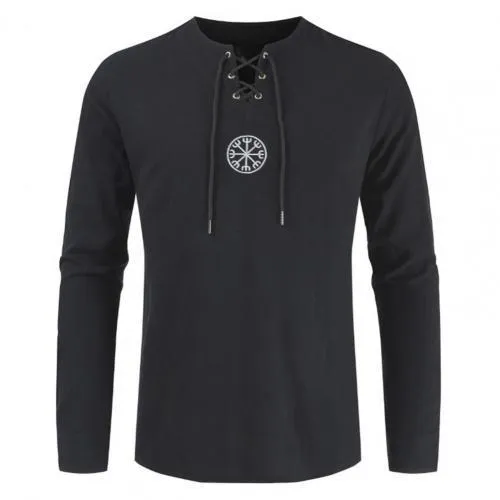 The Schiavone V Neck Long Sleeve Shirt