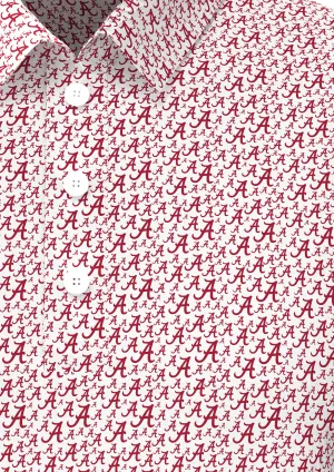The University of Alabama Print Men's Polo Shirt MP01-UABAMA_6A