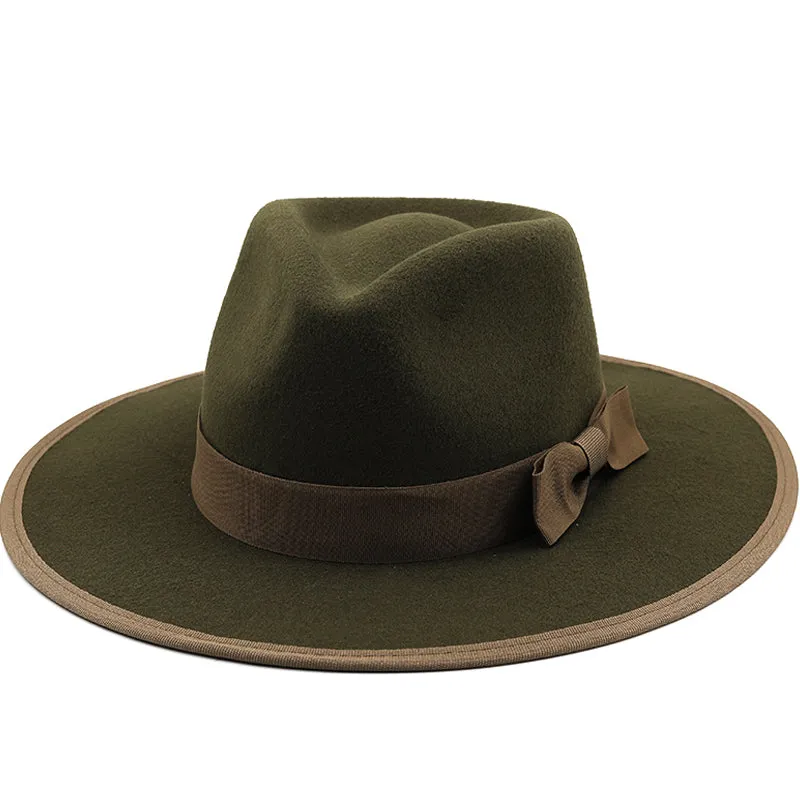 The Volpe Wide Brim Wool Felt Fedora | Popular Male Apparel and Accessories