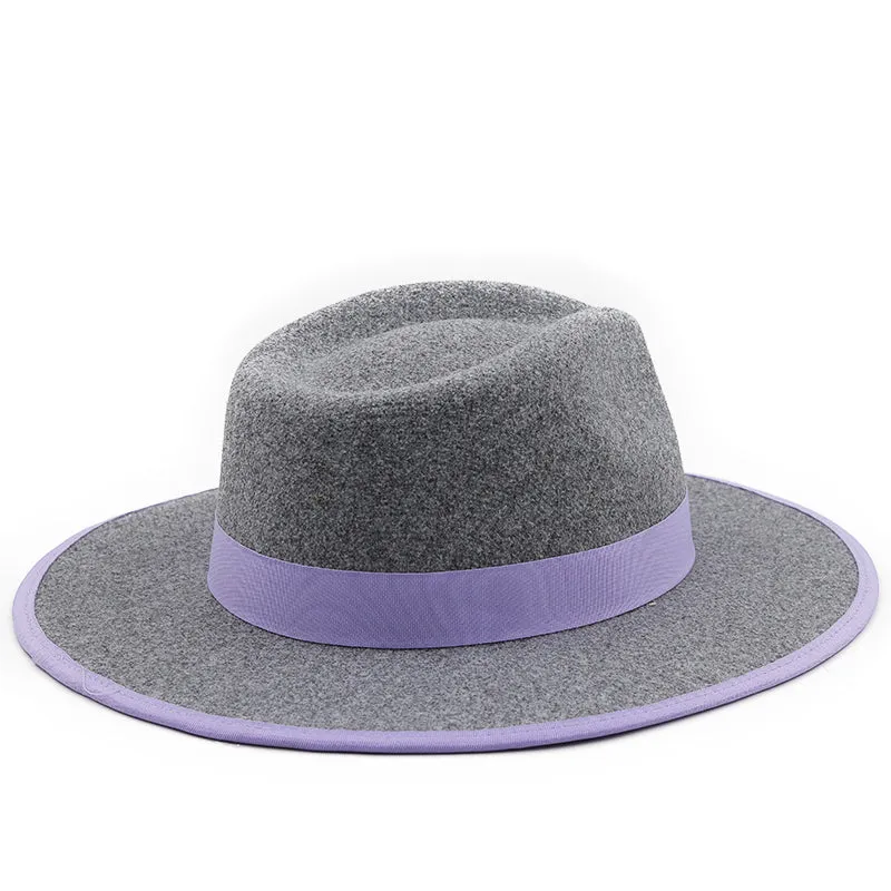 The Volpe Wide Brim Wool Felt Fedora | Popular Male Apparel and Accessories