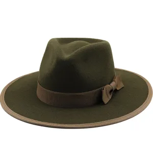 The Volpe Wide Brim Wool Felt Fedora | Popular Male Apparel and Accessories