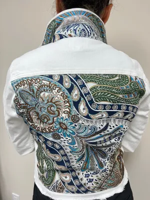 The White Denim Jacket / Lots of Fun Colors