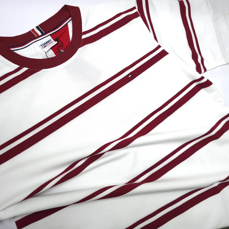 THF striped Tee-shirt | Wine