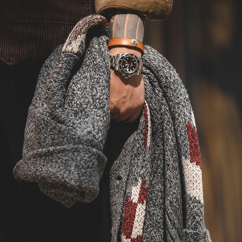 Thick Knit Geometric Sweaters
